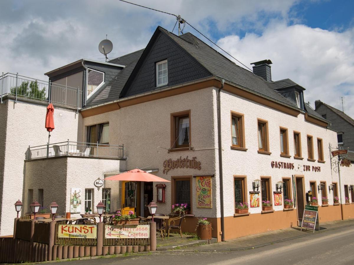 Hotel Zur Post - Burg An Der Mosel Luaran gambar